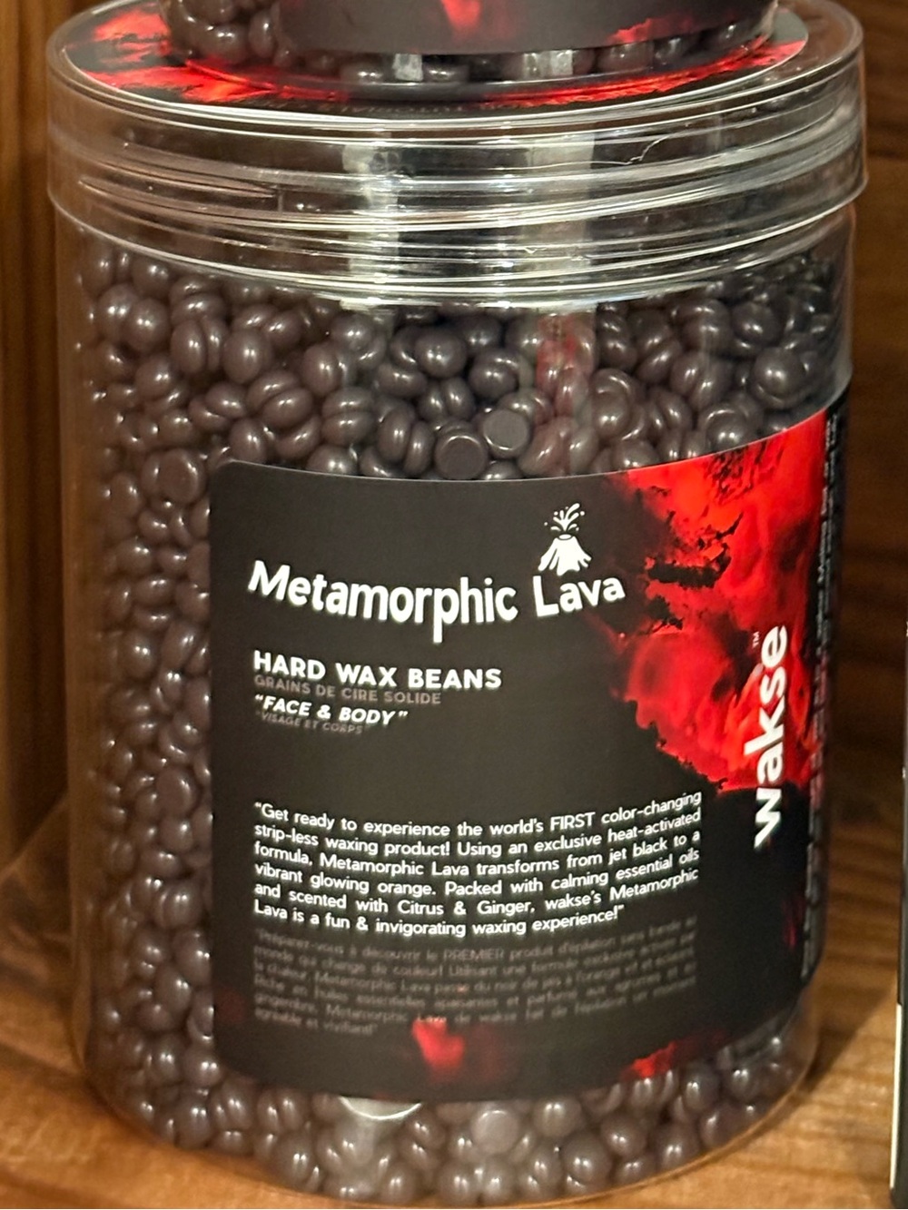 Wakse Metamorphic Lava Hard Wax Beans 12.8 oz – Color Changing - NEW